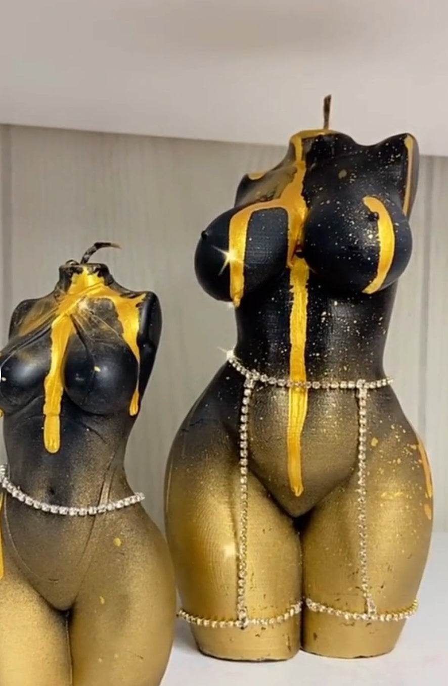 Golden Noir Silhouette